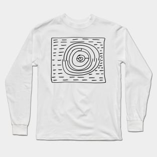 The painting of a maze Long Sleeve T-Shirt